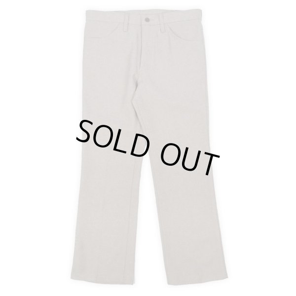 画像2: 00's Wrangler WRANCHER BOOT JEANS "DEADSTOCK / BEIGE / W33 L30" (2)