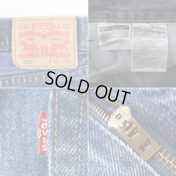 画像3: 00's Levi's 505 デニムパンツ “W33 L30” (3)