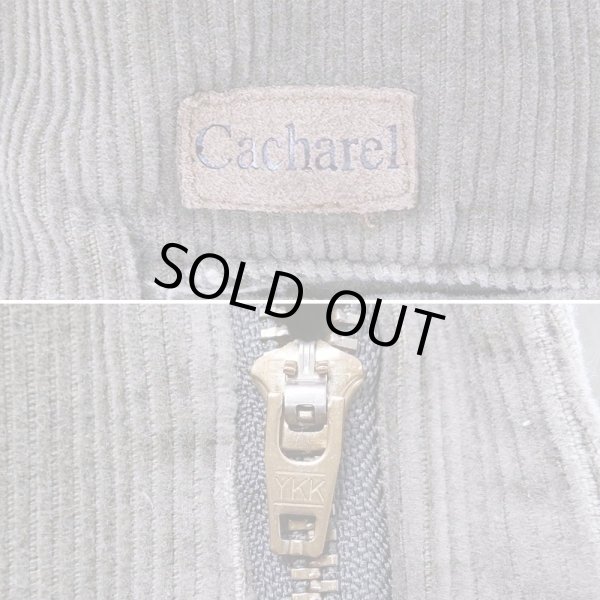 画像4: 90-00's Cacharel 太畝コーデュロイ カーゴパンツ (4)