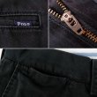 画像5: 00's Polo Ralph Lauren ノータック チノトラウザ― "CLASSIC FIT / BLACK" (5)