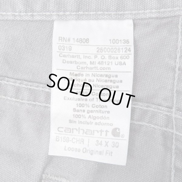画像3: 00's Carhartt ライトダック ペインターパンツ "W34 L30" (3)