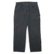 画像2: 00's Carhartt コットンツイル ペインターパンツ “BLACK / W34 L30” (2)