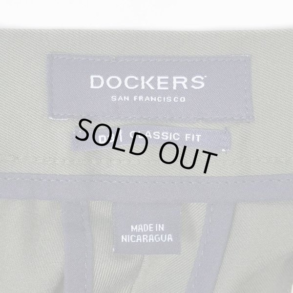 画像3: 00's DOCKERS 2タック チノトラウザー "W33 L30 / OLIVE" (3)