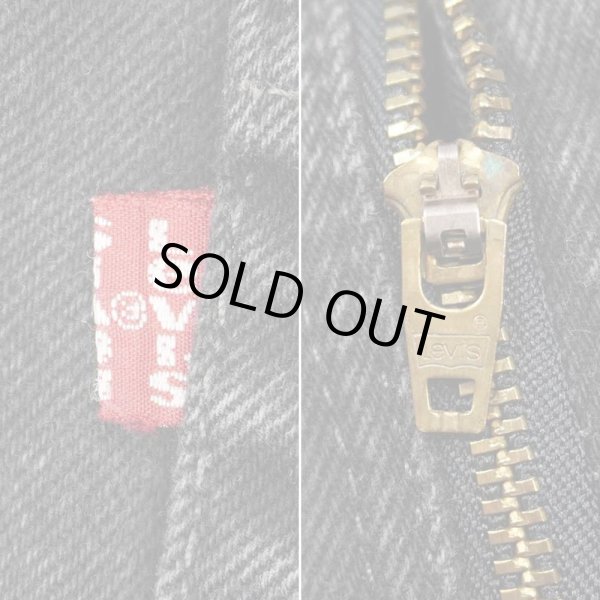 画像5: Early 00's Levi's 505 ブラックデニムパンツ "MADE IN USA / W38 L30" (5)