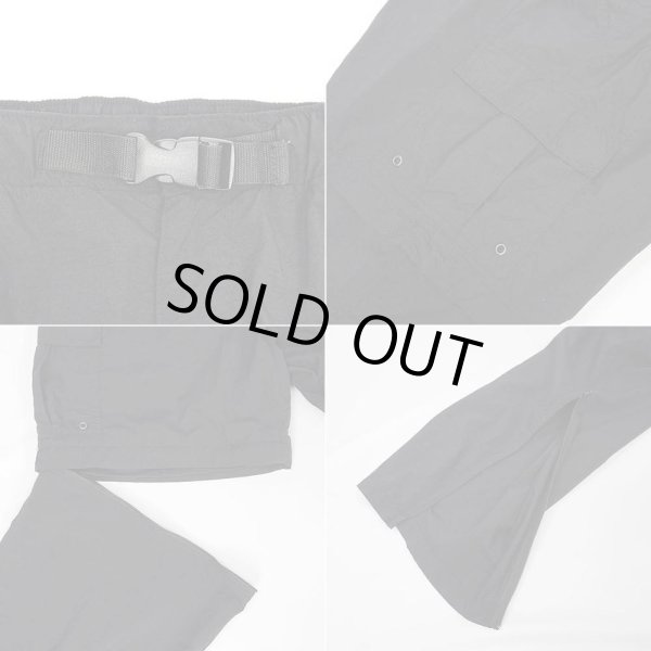 画像4: Early 00's REI コンバーチブルパンツ "BLACK" (4)