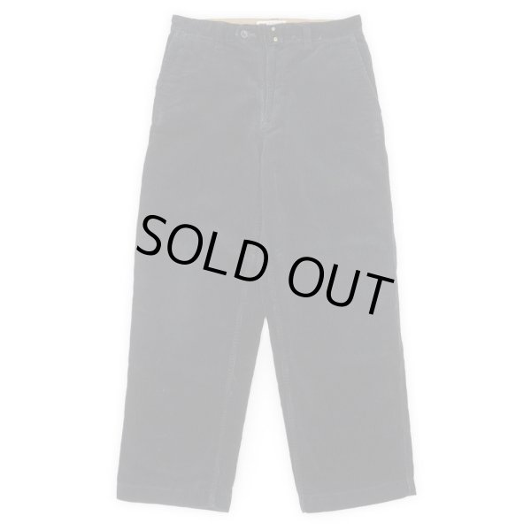 画像1: 00's OLD GAP 太畝コーデュロイトラウザー "BLACK / W34 L30" (1)