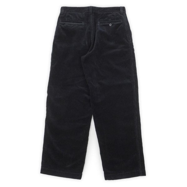 画像2: 00's OLD GAP 太畝コーデュロイトラウザー "BLACK / W34 L30" (2)