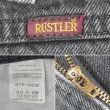画像3: 00's RUSTLER ブラックデニムパンツ "W34 L29" (3)