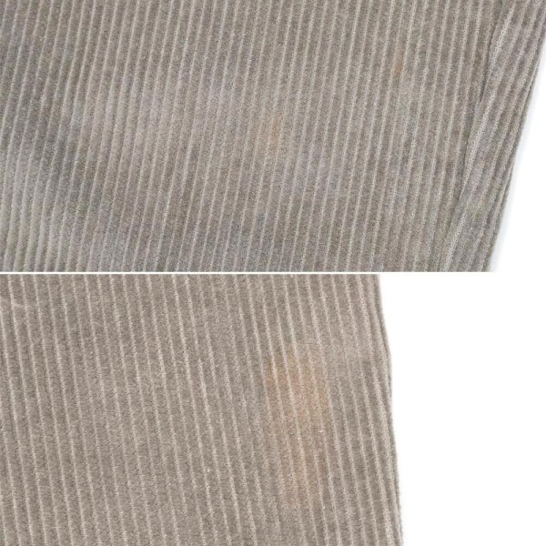 画像5: 00's PERRY ELLIS 2タック 太畝コーデュロイトラウザー "W32 L32" (5)