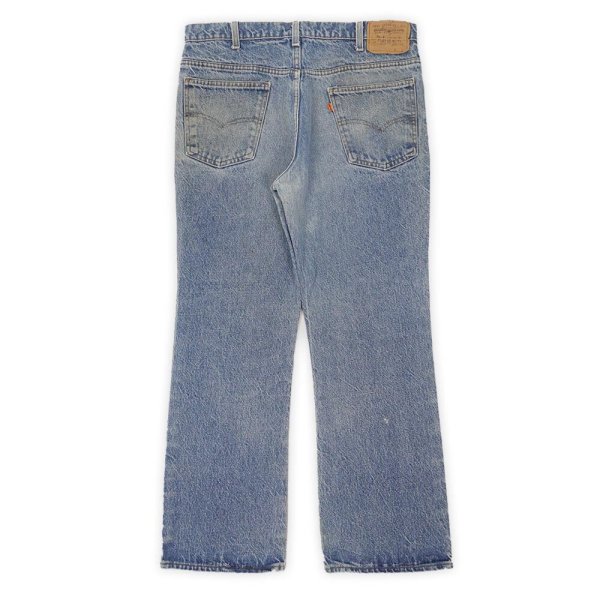 画像2: 80's Levi's 517-0217 ブーツカット デニムパンツ "MADE IN USA / W36 L30" (2)