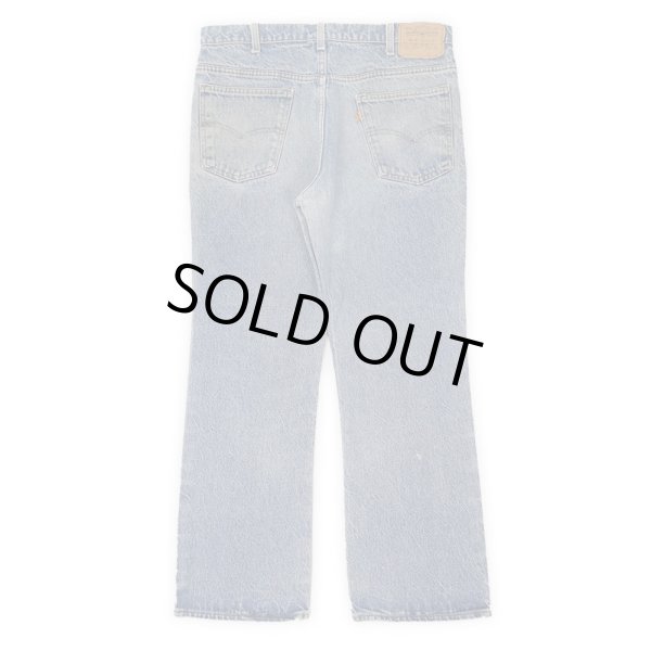 画像2: 80's Levi's 517-0217 ブーツカット デニムパンツ "MADE IN USA / W36 L30" (2)