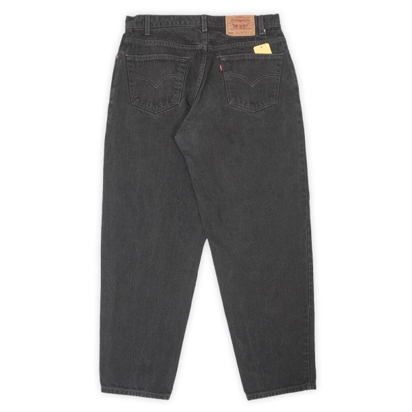 画像2: 90's Levi's 560 ブラックデニムパンツ "W36 L30" (2)