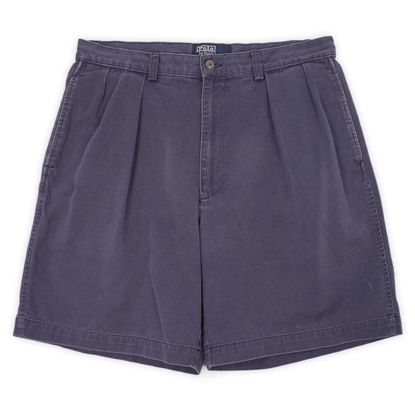 画像1: Mid 90's Polo Ralph Lauren 2タック チノショーツ (1)