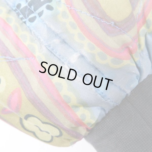 画像4: 90's ROBERT STOCK 総柄 シルクブルゾン (4)