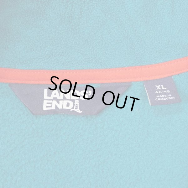 画像2: 00's LANDS' END プルオーバー フリースジャケット (2)