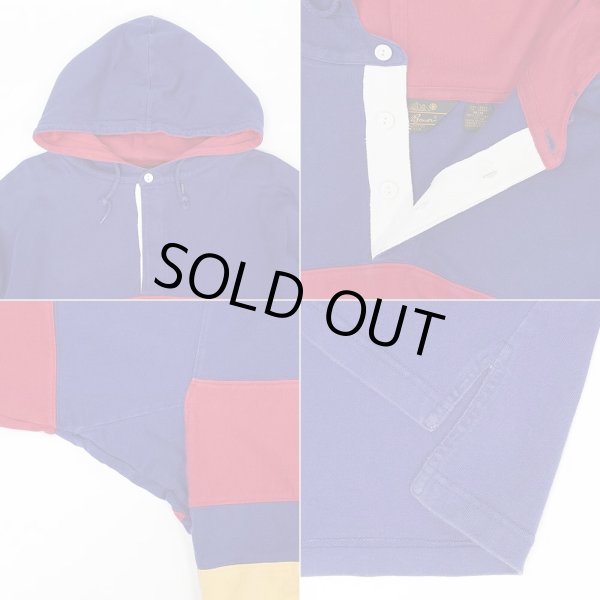 画像4: 90's Eddie Bauer フーディーカットソー “黒タグ” (4)