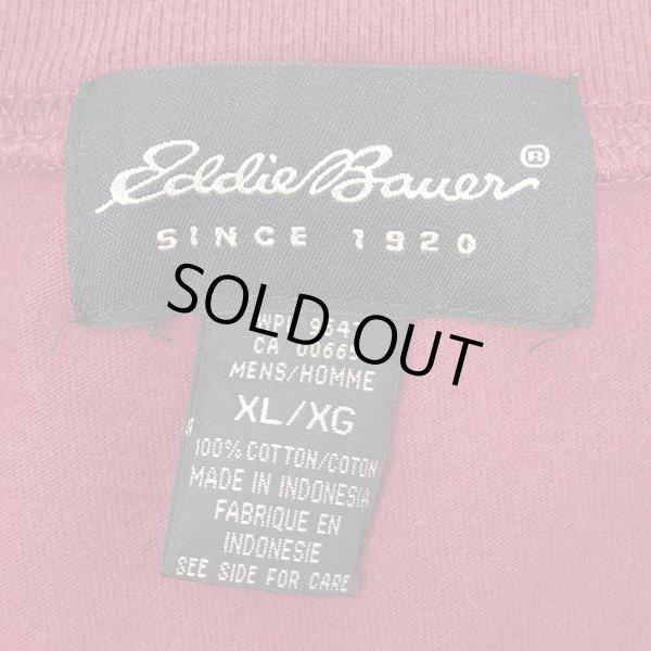 画像2: Early 00's Eddie Bauer マルチボーダーTシャツ (2)
