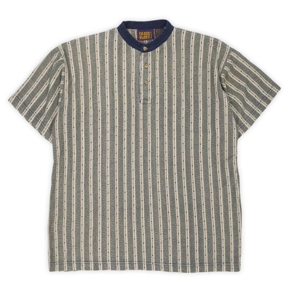 画像1: 90's FADED GLORY ヘンリーネックTシャツ (1)