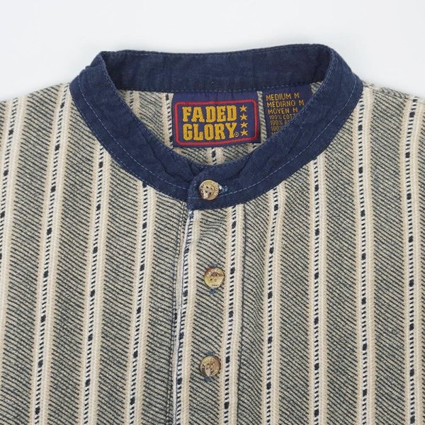 画像3: 90's FADED GLORY ヘンリーネックTシャツ (3)