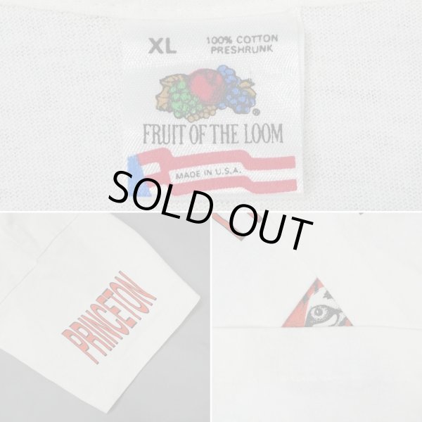 画像3: 90's PRINCETON UNIVERSITY カレッジプリントTシャツ "MADE IN USA" (3)