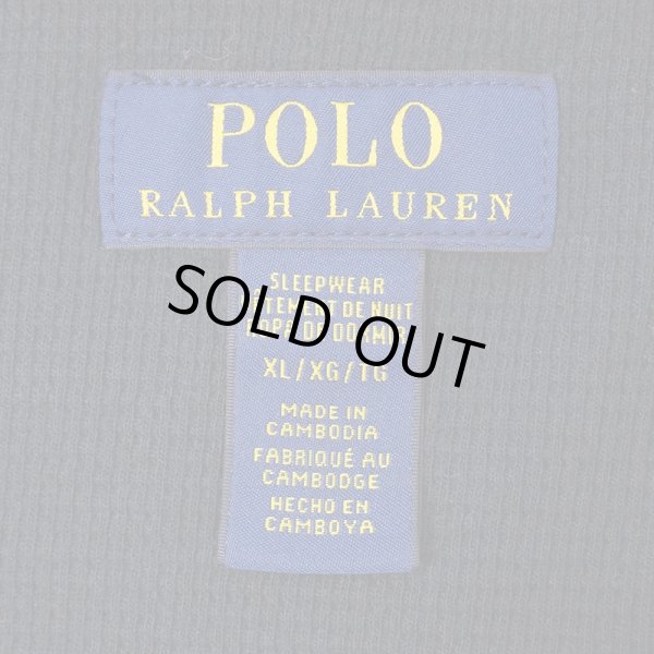 画像2: 00's Polo Ralph Lauren L/S Pロゴ刺繍 サーマル (2)