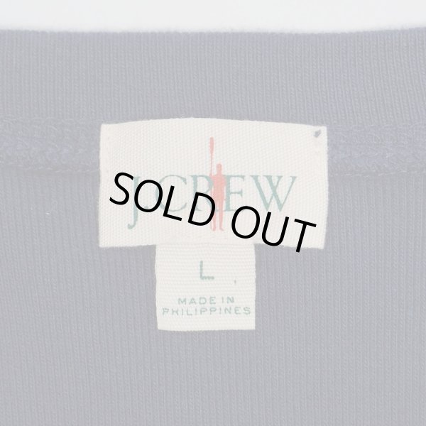 画像2: 00's J.CREW ヘンリーネックカットソー (2)