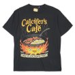 画像1: 00's ハウルの動く城 / Calcifer's Cafe キャラクタープリントTシャツ (1)