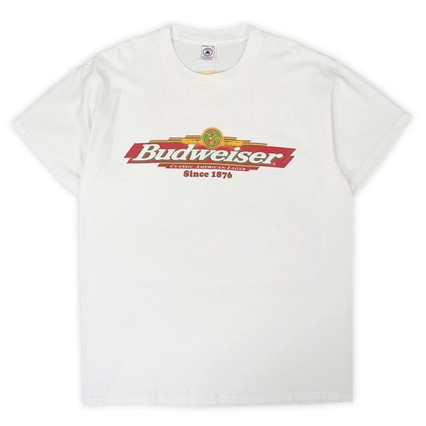 画像1: Late 90's Budweiser プリントTシャツ (1)