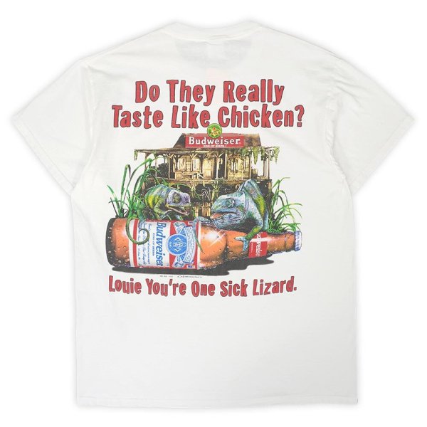 画像2: Late 90's Budweiser プリントTシャツ (2)