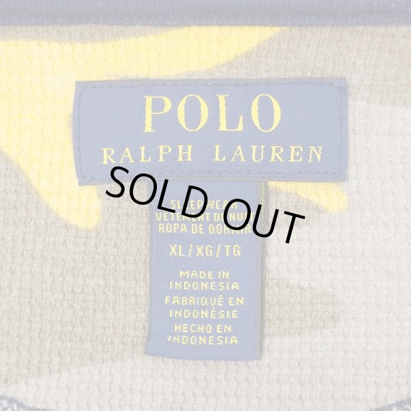 画像2: 00's Polo Ralph Lauren L/S 総柄サーマル “Camouflage” (2)