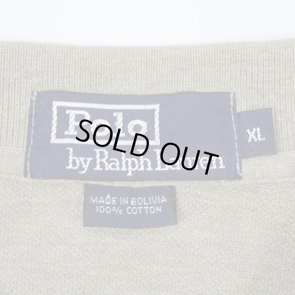 画像2: 90's Polo Ralph Lauren ポロシャツ "OLIVE" (2)