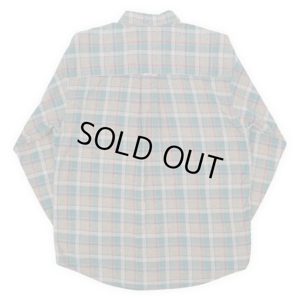 画像2: 80's EddieBauer フランネルボタンダウンシャツ (2)
