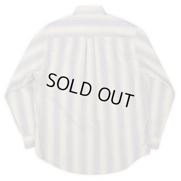 画像2: 90's NAUTICA オンブレストライプ柄 ボタンダウンシャツ (2)