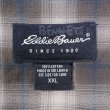 画像2: Early 00's Eddie Bauer オンブレチェック柄 コットンワークシャツ (2)