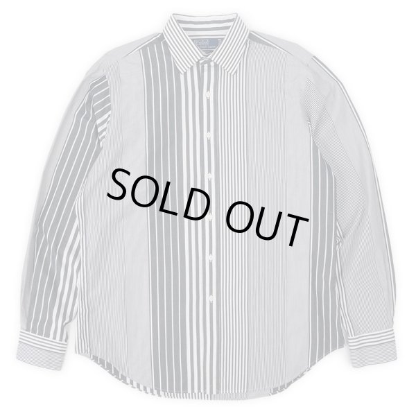 画像1: 90's Polo Ralph Lauren マルチストライプ柄 レギュラーカラーシャツ “CURHAM” (1)
