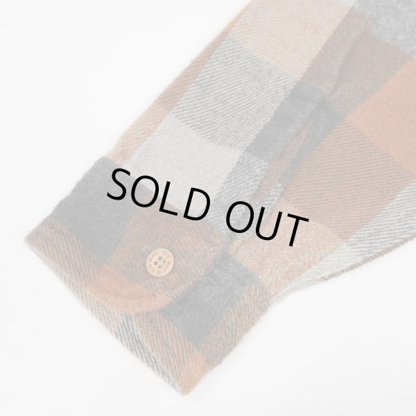 画像4: 80's BIG MAC ブロックチェック柄 ヘビーネルシャツ "MADE IN USA" (4)