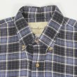 画像3: 90's Great Land フランネルボタンダウンシャツ “Black Plaid / DEADSTOCK” (3)