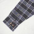 画像4: 90's Great Land フランネルボタンダウンシャツ “Black Plaid / DEADSTOCK” (4)