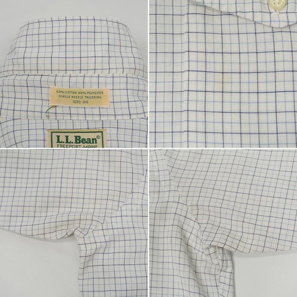 画像5: 90's L.L.Bean ボタンダウンシャツ (5)