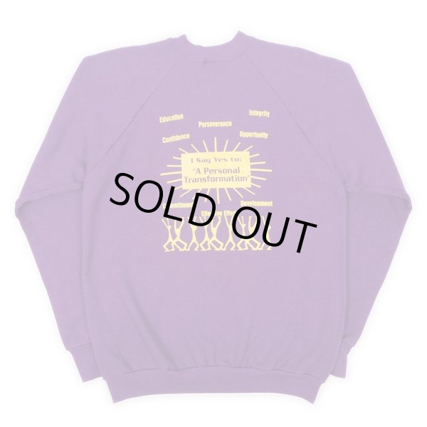 画像2: 80-90's Fruit of the Loom 両面プリント スウェット "MADE IN USA" (2)