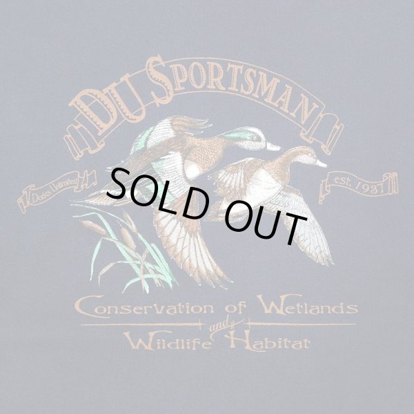 画像2: 90's DUCKS UNLIMITED スウェット "DU SPORTSMAN / MADE IN USA" (2)