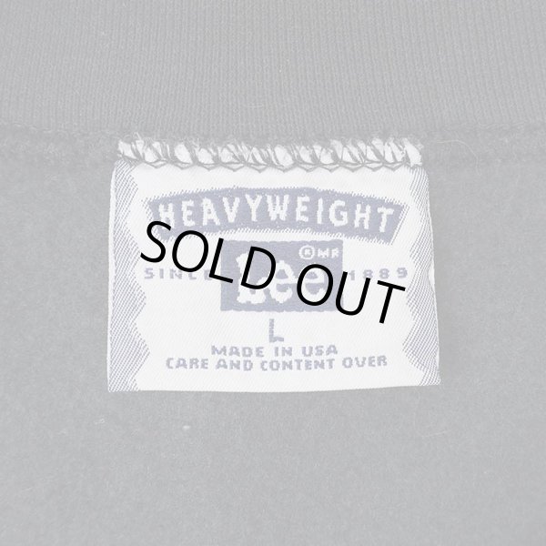 画像2: 90's JAZZ NEW ORLEANS ロゴ刺繍 スウェット "BLACK / MADE IN USA" (2)