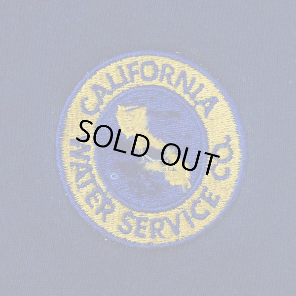 画像3: 00's CALIFORNIA WATER SERVICE ロゴ刺繍 スウェット (3)