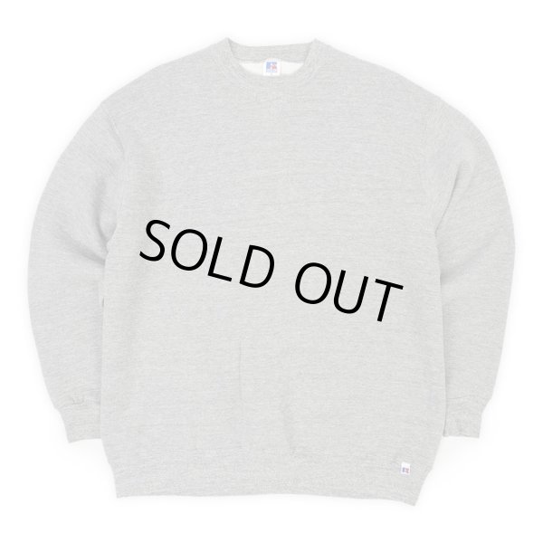 画像1: 80's RUSSELL 前V ブランクスウェット "MADE IN USA / HEATHER GRAY / XL" (1)