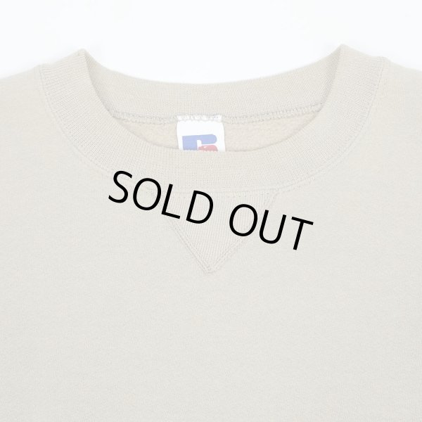 画像3: 90's RUSSELL ブランクスウェット “SAND BEIGE / MADE IN USA” (3)