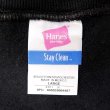 画像2: 90's Hanes スウェットシャツ “BLACK / DEADSTOCK” (2)