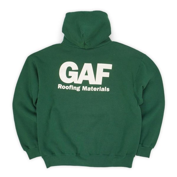 画像2: 90's JERZEES 両面プリント スウェットパーカー "MADE IN USA" (2)