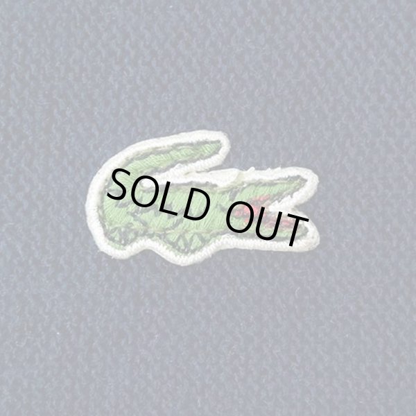 画像2: 80's IZOD LACOSTE アクリルカーディガン “NAVY / MADE IN USA” (2)