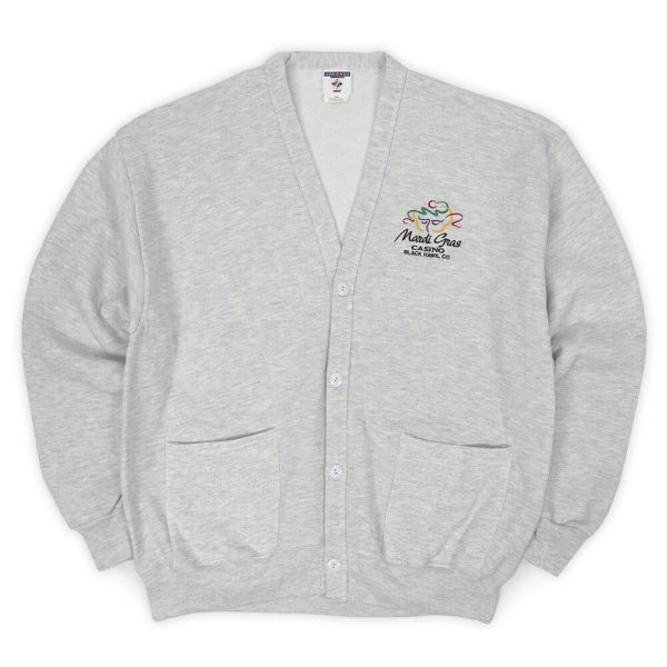 画像1: 00's JERZEES スウェットカーディガン "DEADSTOCK" (1)