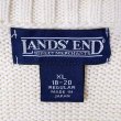 画像2: 90's LANDS' END タートルネック コットンニット (2)